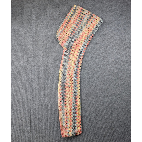 Crochet Snood Scarf Wrap Hoodie Knit Head Wrap Boho Chic Handmade Pastel Neutral main image 9